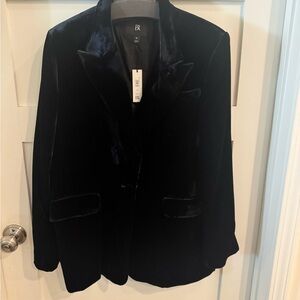 Banana Republic Women's Crushed Velvet Blazer